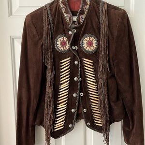 Like new leather jacket , Highly detailed in excellent condition